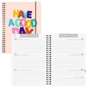 BRUNNEN Schülerkalender Good Day 2026/2027 bunt, 1 St.