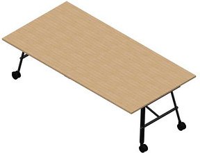 Quadrifoglio Konferenztisch SERENITY eiche rechteckig, A-Gestell grau, 240,0 x 120,0 x 75,0 cm