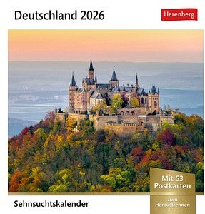 Harenberg Postkartenkalender Deutschland 2026