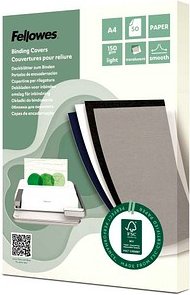 Fellowes Deckfolien für Bindemappen transparent, DIN A4 0,15 mm, 50 St.