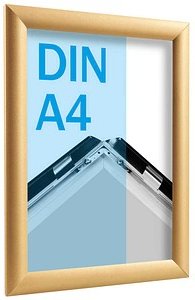 Thumbnail - SPRINTIS Klapprahmen gold 21,0 x 29,7 cm, 1 St.