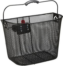 Thumbnail - relaxdays Fahrradkorb vorne Stahl schwarz