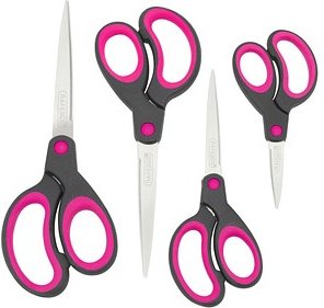 RAPESCO® Scheren-Set Soft Grip, 4 St.