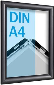 SPRINTIS Klapprahmen schwarz 21,0 x 29,7 cm, 1 St.