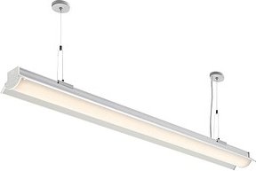 Hansa LED Alu Connect Deckenleuchte silber 36 W