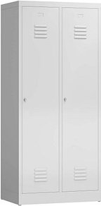 ClassiX Spind lichtgrau X-515120, 2 Schließfächer 80,0 x 50,0 x 180,0 cm