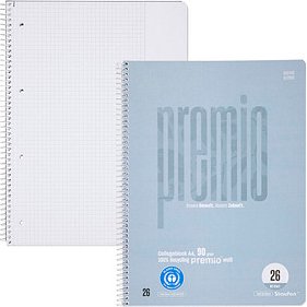 Thumbnail - Staufen® Collegeblock Premio Lineatur 26 kariert DIN A4 Außenrand, 1 St.