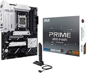 Thumbnail - ASUS Prime X870-P WIFI Mainboard, AM5, ATX, X870, 256 GB