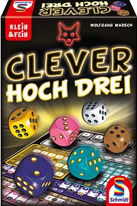 Thumbnail - Schmidt Clever hoch Drei Würfelspiel, 1 St.