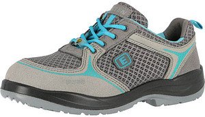 ELTEN® Damen S1 Sicherheitsschuhe "MILA LOW ESD" grau Größe 36