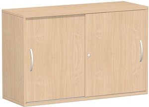 geramöbel Schiebetürenschrank Flex, S-312253-BB buche 1 Fachboden 120,0 x 42,5 x 79,8 cm