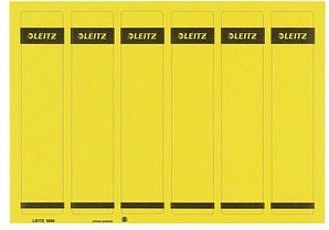 Thumbnail - AKTION: 150 LEITZ Ordneretiketten 1686/2-15 gelb mit Prämie nach Registrierung