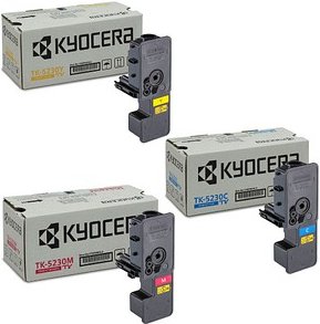 KYOCERA TK-5230C/M/Y cyan, magenta, gelb Toner, 3er-Set