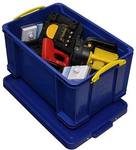 Really Useful Box Aufbewahrungsbox 48,0 l blau 60,0 x 40,0 x 31,5 cm