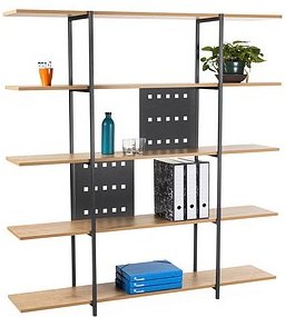 rocada Beistellregal eiche 170,0 x 36,0 x 170,0 cm, 1 St.