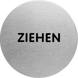 DURABLE Piktogramm "Ziehen" rund 6,5 cm, 1 St.