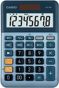 Thumbnail - CASIO MS-80E Tischrechner blau
