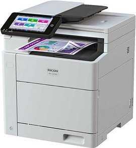 RICOH IM C320F 4 in 1 Farblaser-Multifunktionsdrucker weiß