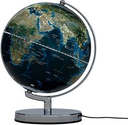 TROIKA® Leuchtglobus TERRA CITY LIGHT