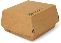 PAPSTAR Burger-Boxen 12,5 x 12,5 cm, 80 St.