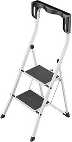 Thumbnail - Hailo Klapptritt StandardLine K75 weiß 2 Stufen, H: 115,0 cm