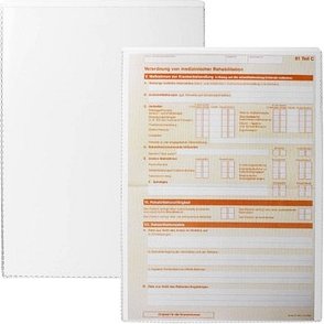 DURABLE Dokumentenhüllen transparent A5, 10 St.