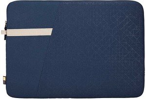 case LOGIC® Laptophülle Ibira Polyester marineblau bis 39,6 cm (15,6 Zoll)