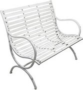 Thumbnail - Garden Pleasure Gartenbank TAMBORA 950466 antikweiß Metall 104,0 cm