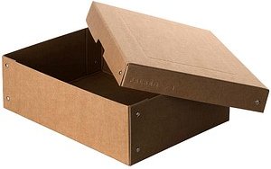 FALKEN PURE Aufbewahrungsbox 7,0 l braun 24,0 x 32,0 x 10,0 cm