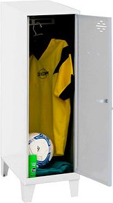 Thumbnail - Simonrack Spind SIMONLOCKER DISM weiß, grau 8425437120442, 1 Schließfach 30,0 x 50,0 x 101,5 cm