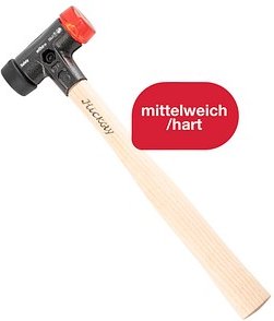 Wiha Safety 26611 Schonhammer 306,0 g Kopf: Gummi