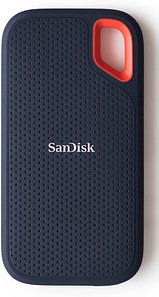 SanDisk Extreme Portable SSD V2 500 GB externe SSD-Festplatte schwarz, orange