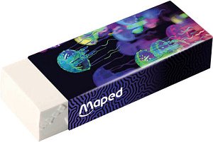 maped Radiergummis Deepsea Paradise weiß, 2 St.