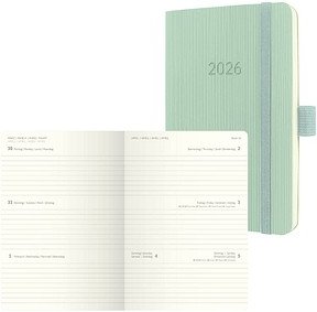 SIGEL Taschenkalender Conceptum 2026 mintgrün