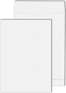 MAILmedia Faltentaschen DIN B4 ohne Fenster weiß mit 4,0 cm Falte, 100 St.