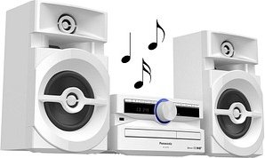 Panasonic SC-UX104EG-W HiFi-Anlage weiß