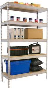 Simonrack Schwerlast-Weitspannregal SIMONFORTE CHIPBOARD 8435104951187 silber 150,0 x 45,0 x 200,0 cm