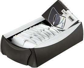 Thumbnail - HAN Visitenkartenbox schwarz, für bis zu 500 Visitenkarten