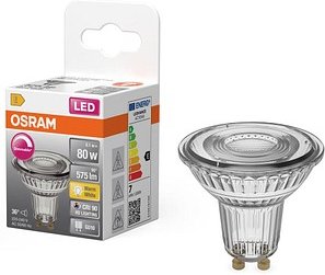 Thumbnail - OSRAM LED-Lampe Superstar PAR16 GU10 6,1 W klar