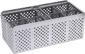 contacto Gastro-Spülkorb 8 Fächer grau