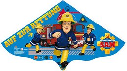 Günther® Flugdrachen Feuerwehrmann Sam mehrfarbig, 1 St.