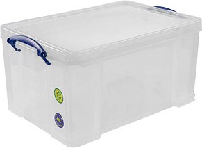 Thumbnail - Really Useful Box Aufbewahrungsbox 48,0 l transparent 60,0 x 40,0 x 31,5 cm, 1 St.