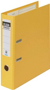ELBA rado plast Ordner gelb Kunststoff 8,0 cm DIN A4