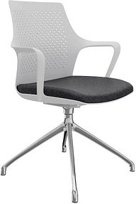 fm Konferenzstuhl Eta 4260761570112 anthrazit, weiß Kunststoff