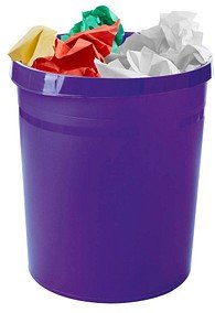 HAN Grip Papierkorb 18,0 l lila, 1 St.