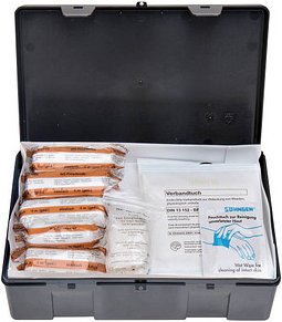 SÖHNGEN Verbandskasten KFZ KU DIN 13164 Standard schwarz