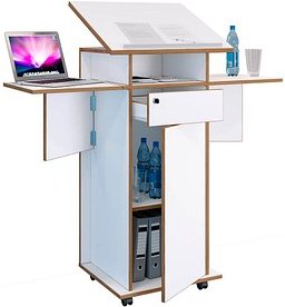 Thumbnail - VCM my office Stehpult weiß