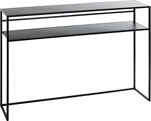 Thumbnail - HAKU Möbel Konsolentisch rechteckig Metall schwarz 112,0 x 28,0 x 81,0 cm, 1 St.