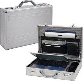 ALUMAXX Aktenkoffer KRONOS Aluminium silber 46,0 x 12,0 x 33,0 cm