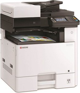 KYOCERA ECOSYS M8124cidn 3 in 1 Farblaser-Multifunktionsdrucker grau
